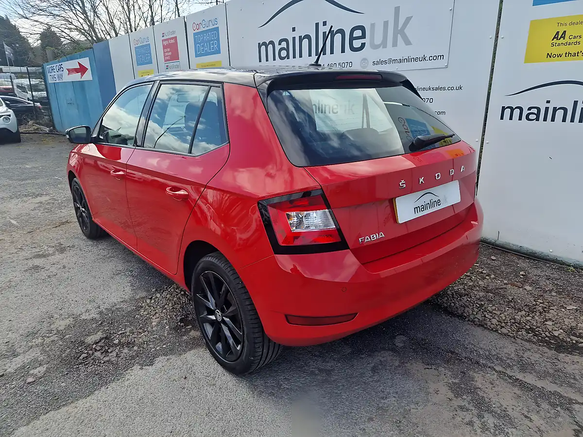 Used 2020 Skoda Fabia Colour Edition Red - Interior and Exterior details 9