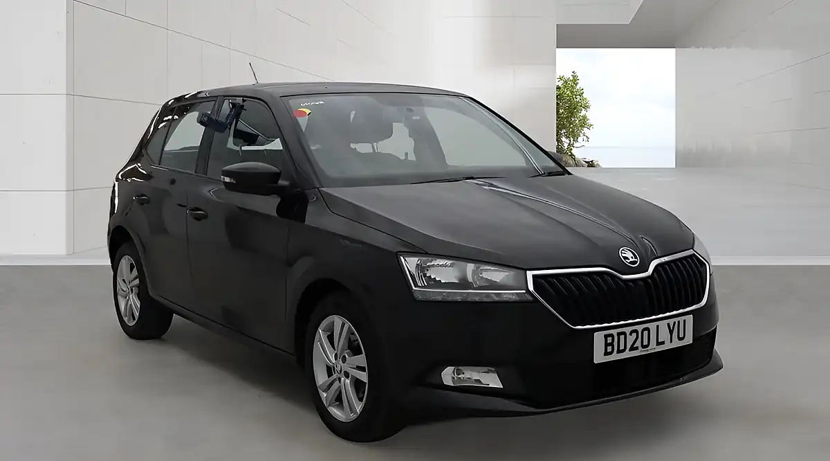 Used 2020 Skoda Fabia Se Black - Front View