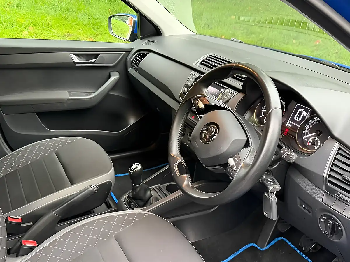 Used 2020 Skoda Fabia Se Blue - Interior and Exterior details 2