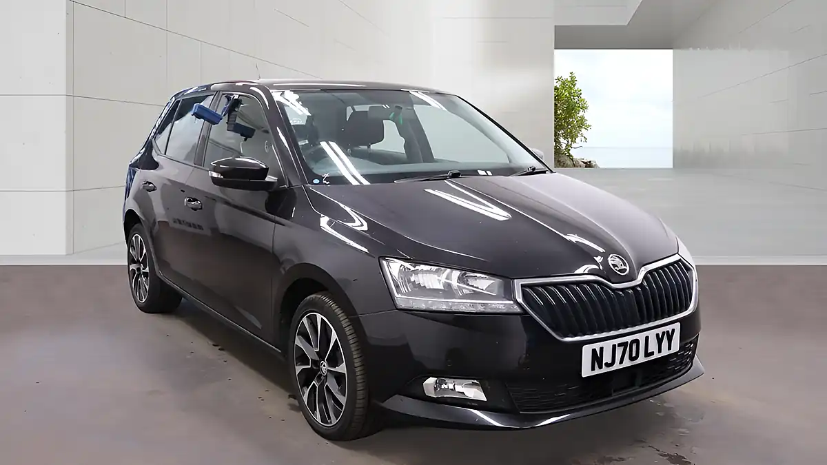 Used 2020 Skoda Fabia Se Drive Black - Front View
