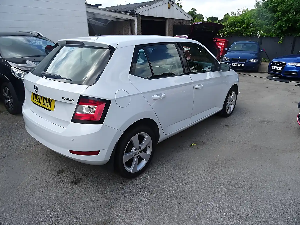Used 2020 Skoda Fabia Se L White - Interior and Exterior details 10