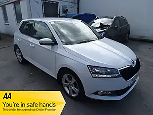 Used 2020 Skoda Fabia Se L White - Interior and Exterior details 3