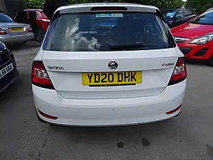Used 2020 Skoda Fabia Se L White - Interior and Exterior details 9