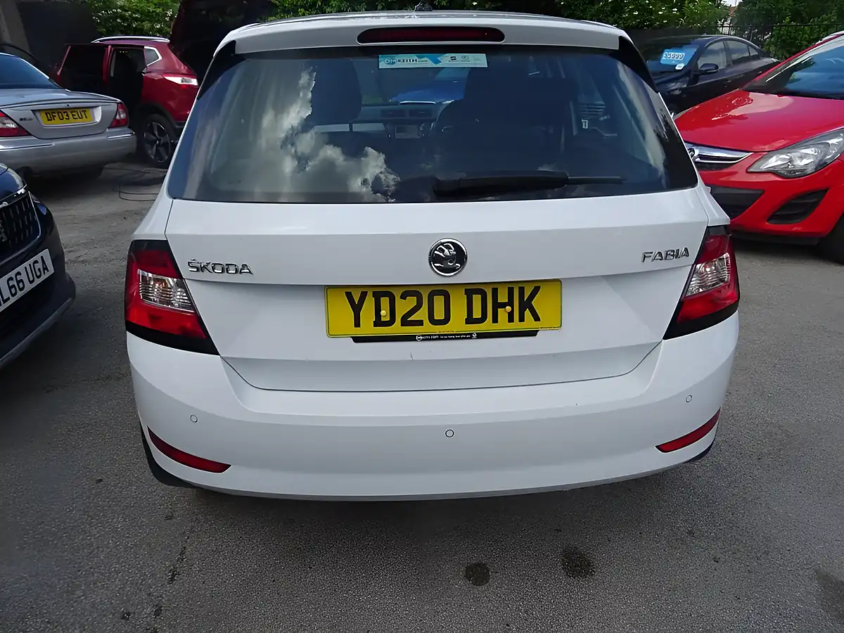 Used 2020 Skoda Fabia Se L White - Interior and Exterior details 9