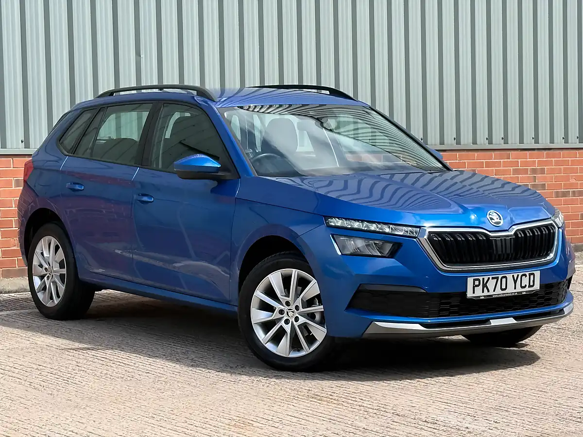 Used 2020 Skoda Kamiq Se Blue - Front View