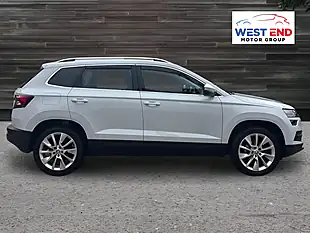 Used 2020 Skoda Karoq Se L White - Interior and Exterior details 2