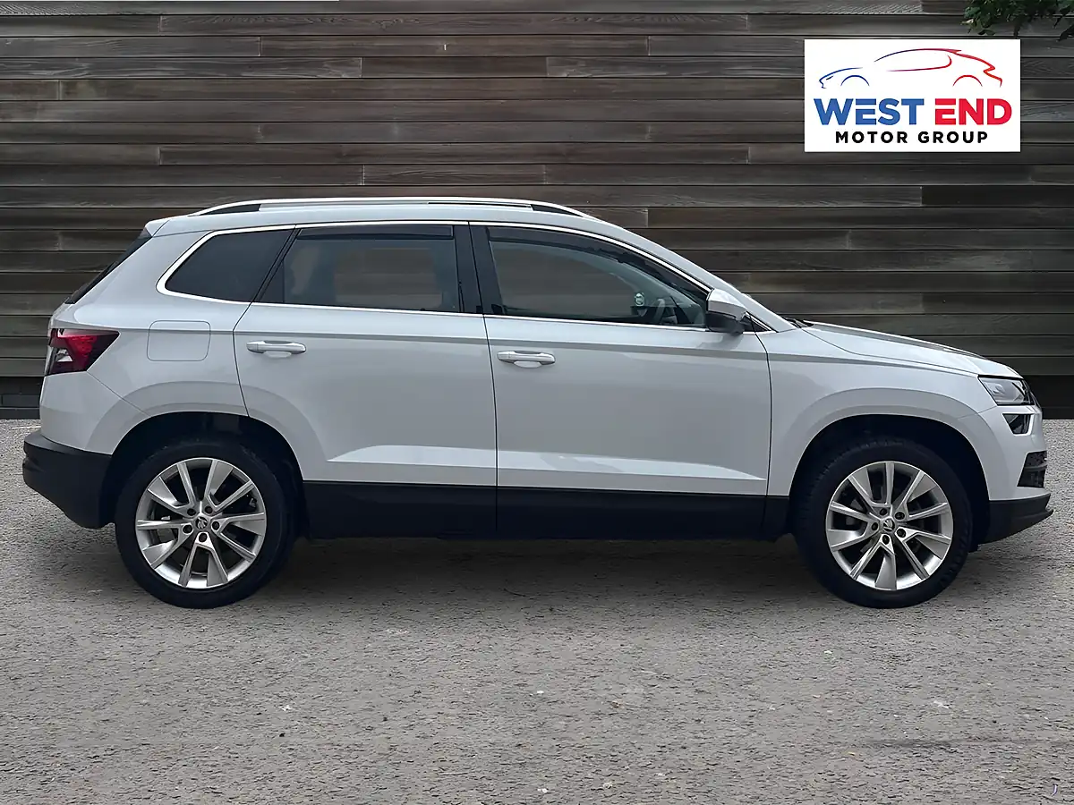 Used 2020 Skoda Karoq Se L White - Interior and Exterior details 2