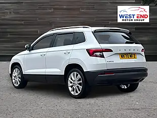Used 2020 Skoda Karoq Se L White - Interior and Exterior details 3
