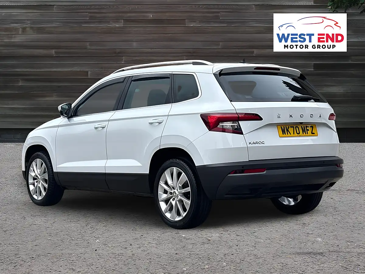 Used 2020 Skoda Karoq Se L White - Interior and Exterior details 3