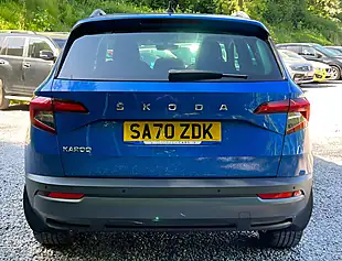 Used 2020 Skoda Karoq Se Race Blue - Interior and Exterior details 4