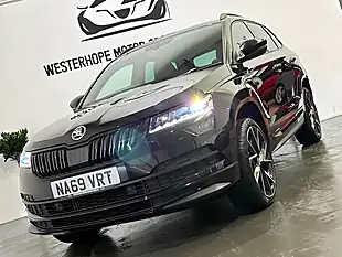 Used 2020 Skoda Karoq Sportline Black - Interior and Exterior details 8