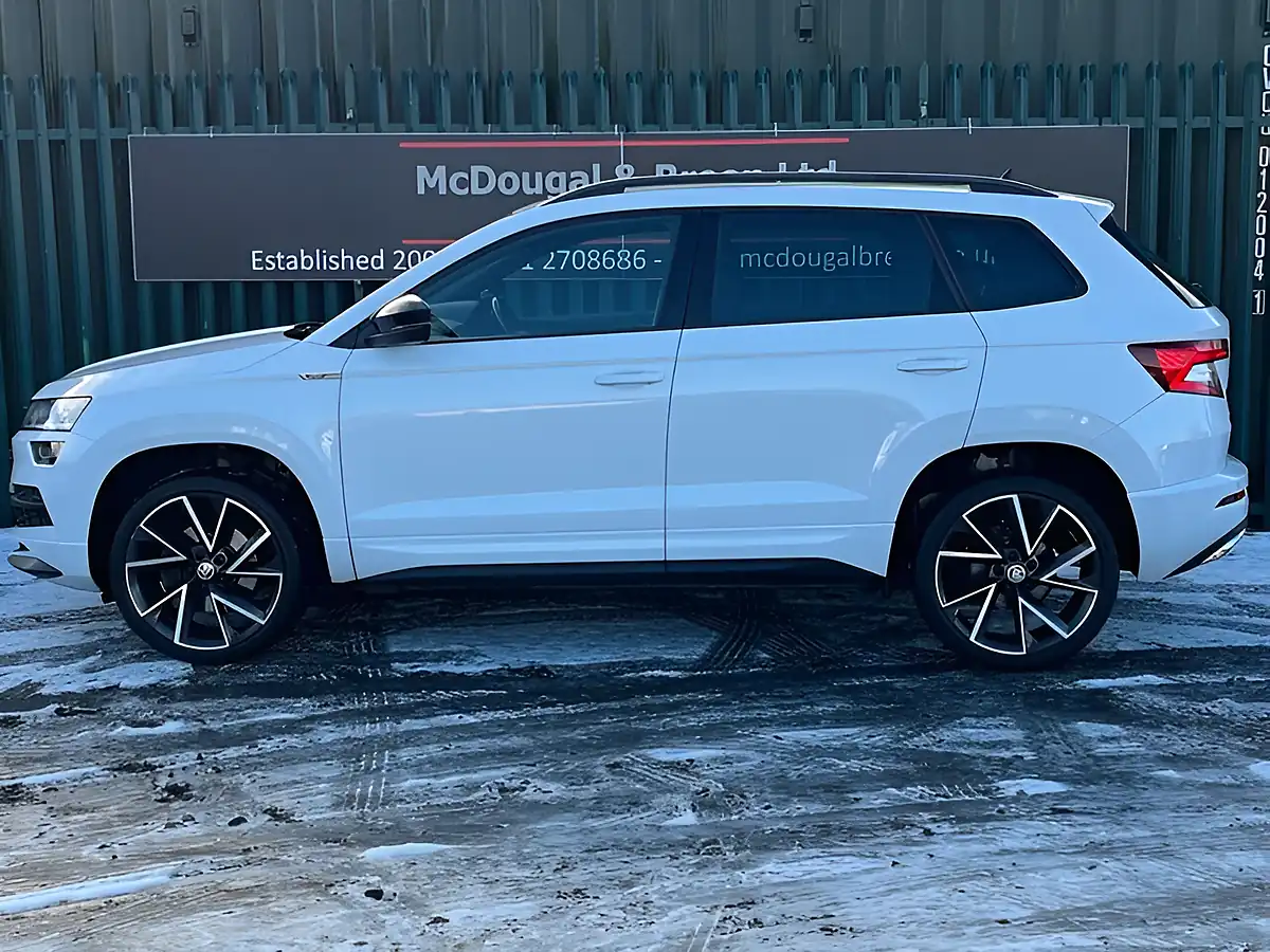 Used 2020 Skoda Karoq Sportline White - Interior and Exterior details 2