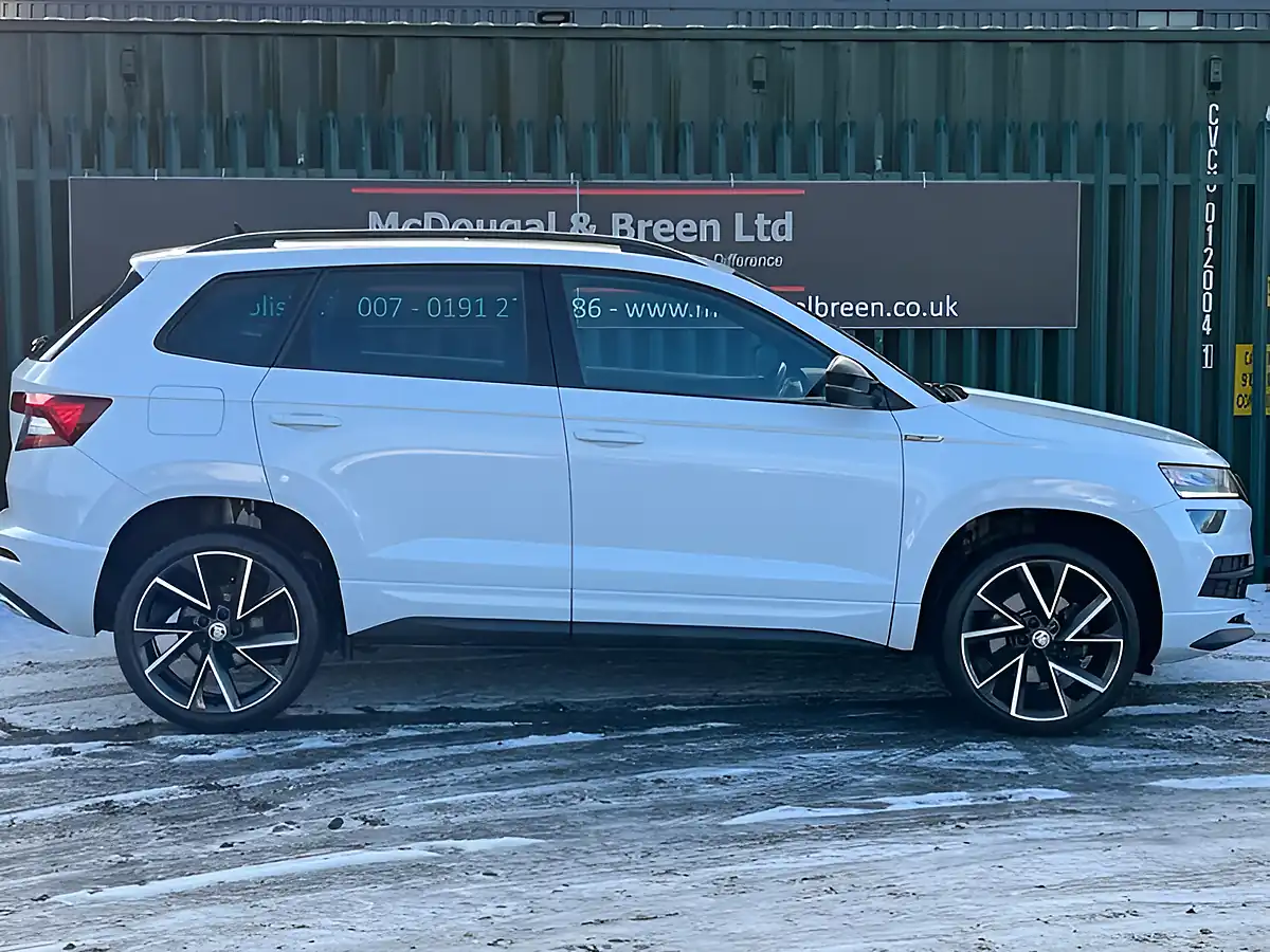 Used 2020 Skoda Karoq Sportline White - Interior and Exterior details 7