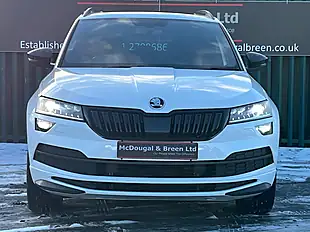 Used 2020 Skoda Karoq Sportline White - Interior and Exterior details 9
