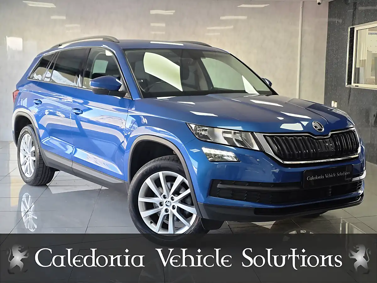 Used 2020 Skoda Kodiaq Se Blue - Front View