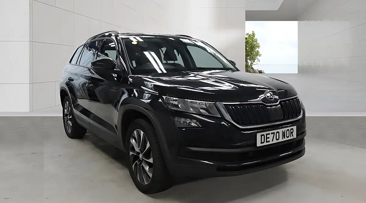 Used 2020 Skoda Kodiaq Se Drive Black - Front View