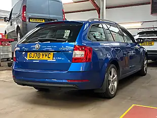 Used 2020 Skoda Octavia Se Drive Blue - Interior and Exterior details 2