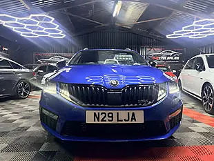 Used 2020 Skoda Octavia VRS Blue - Interior and Exterior details 3