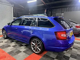 Used 2020 Skoda Octavia VRS Blue - Interior and Exterior details 5