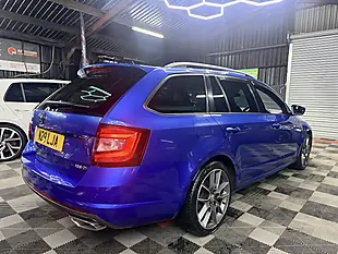 Used 2020 Skoda Octavia VRS Blue - Interior and Exterior details 7