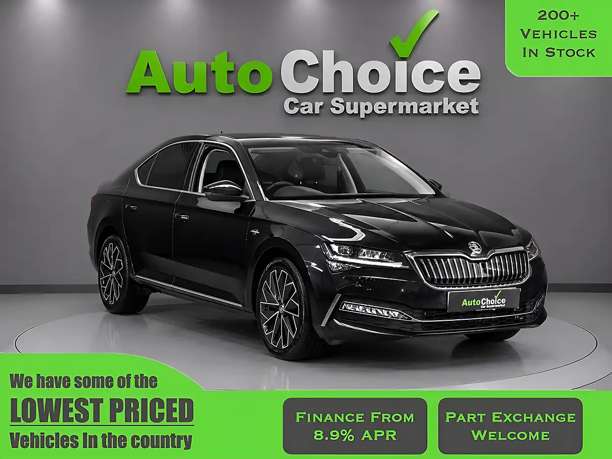 Used 2020 Skoda Superb Laurin & Klement Black - Front View
