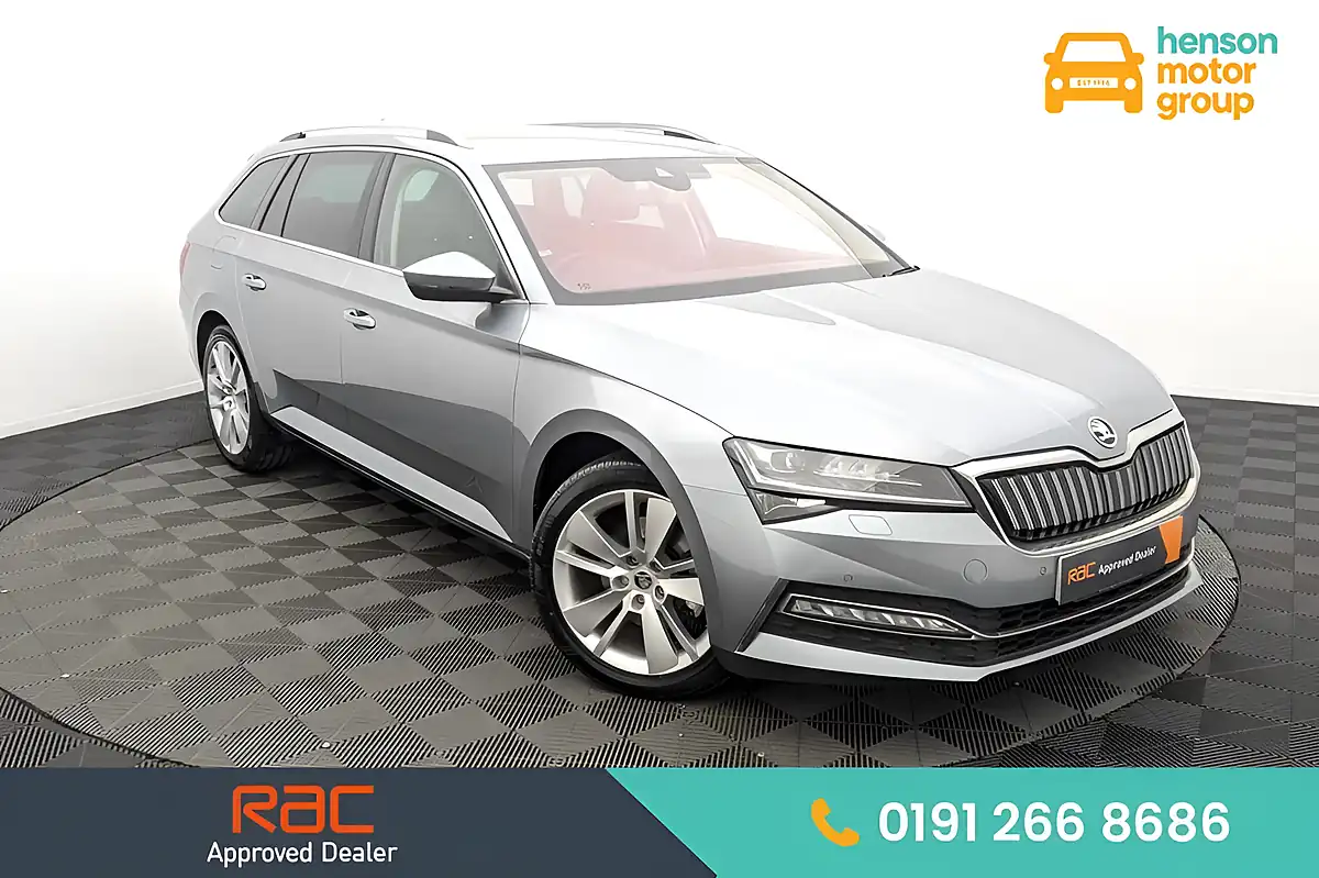 Used 2020 Skoda Superb Se L Grey - Front View