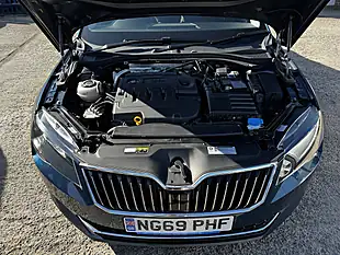 Used 2020 Skoda Superb Se Petrol Blue Metallic - Interior and Exterior details 18