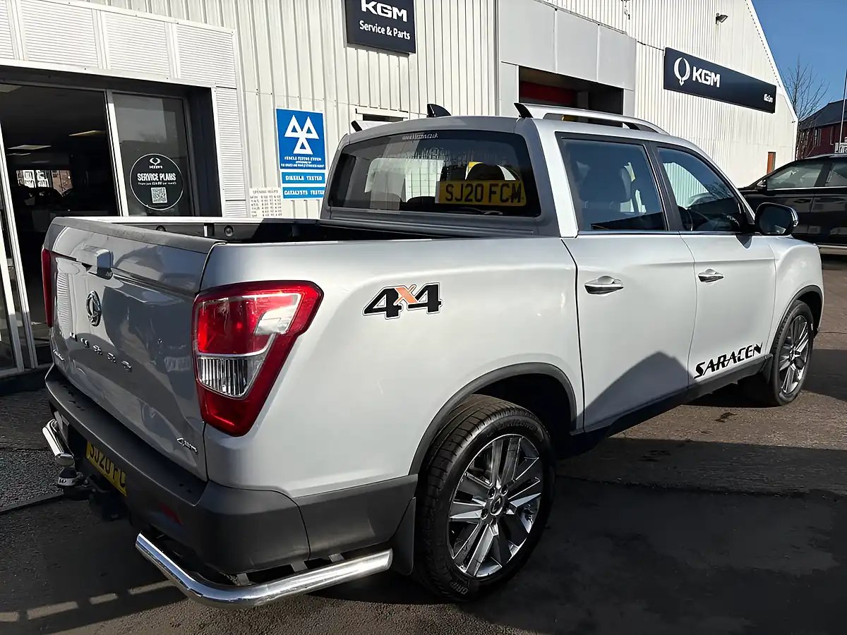 Used 2020 Ssangyong Musso Saracen Silver - Interior and Exterior details 2