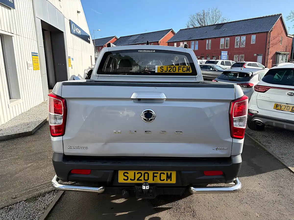 Used 2020 Ssangyong Musso Saracen Silver - Interior and Exterior details 3