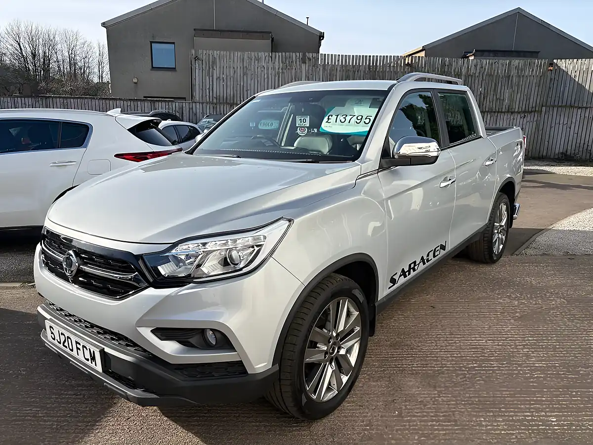 Used 2020 Ssangyong Musso Saracen Silver - Interior and Exterior details 5