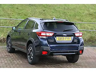 Used 2020 Subaru Xv Se Blue - Interior and Exterior details 5