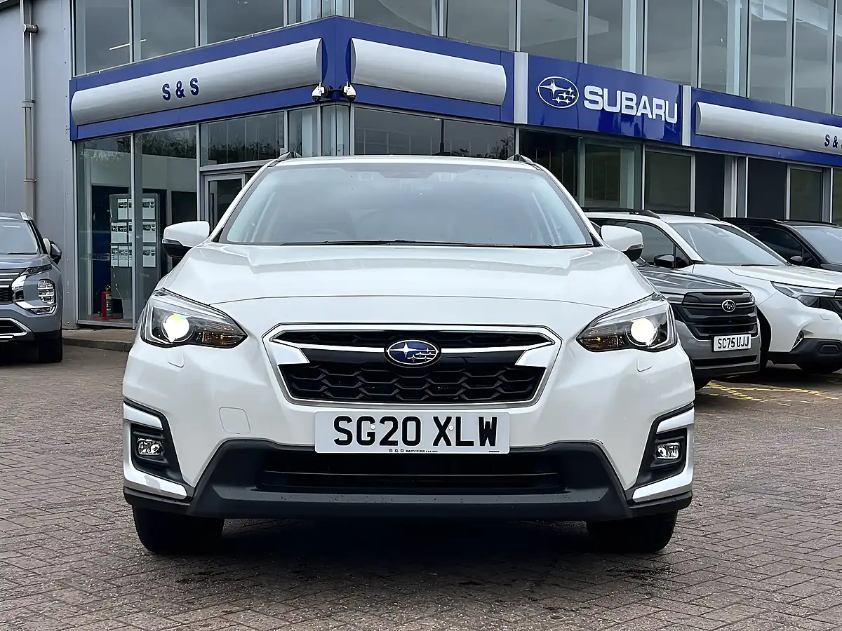 Used 2020 Subaru Xv Se White - Interior and Exterior details 2