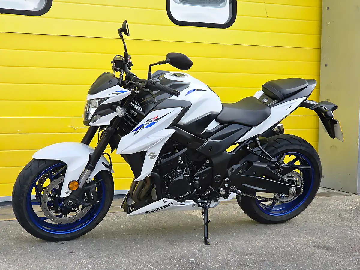 Used 2020 Suzuki GSX-S750 Naked White - Interior and Exterior details 6