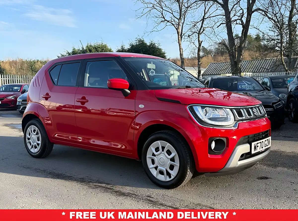 Used 2020 Suzuki Ignis SZ3 Fervent Red - Front View