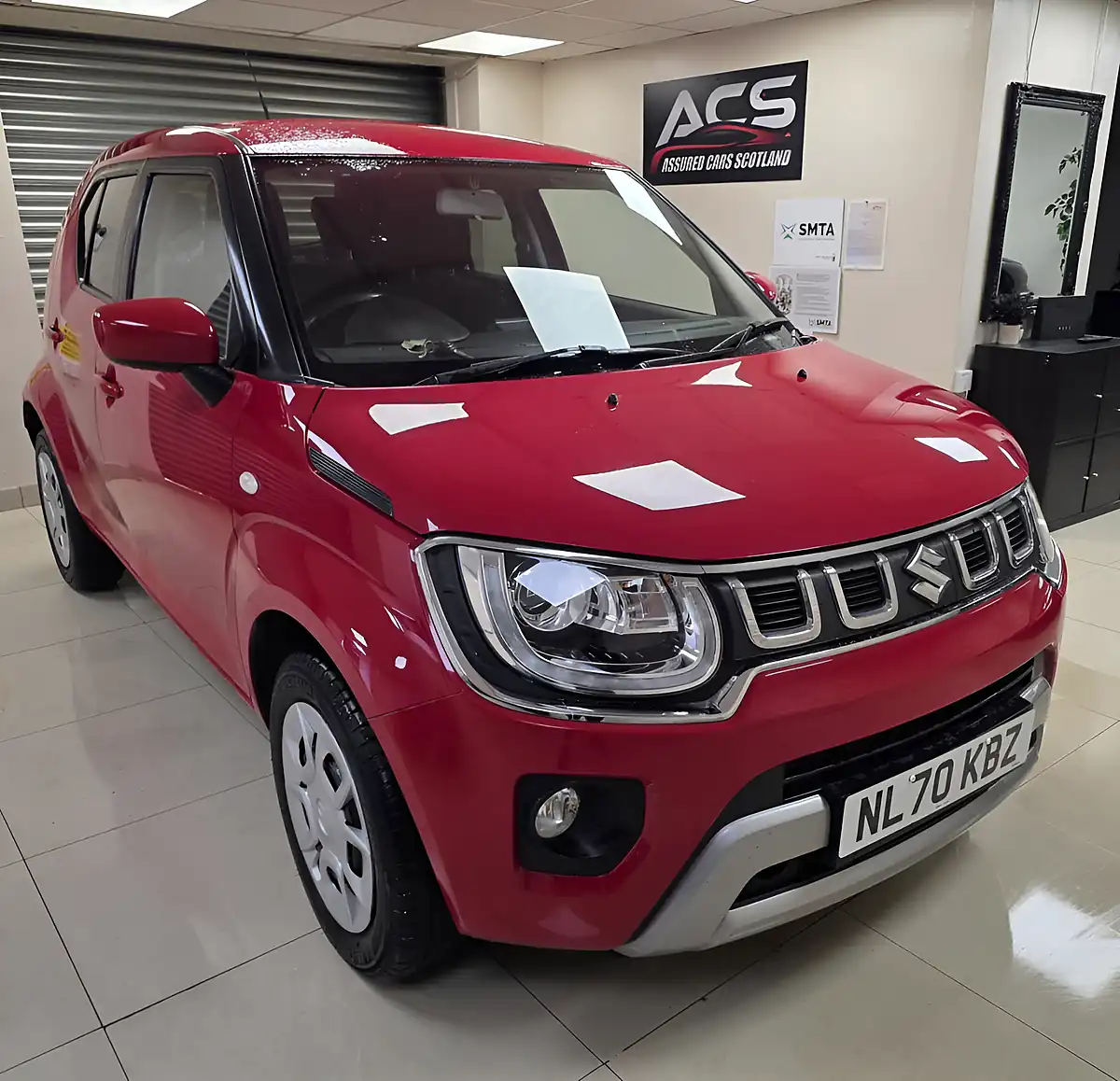 Used 2020 Suzuki Ignis SZ3 Red - Front View