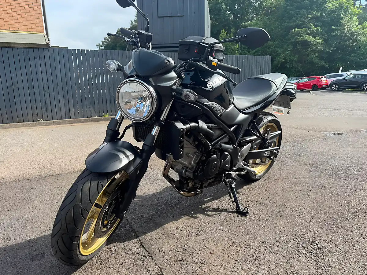 Used 2020 Suzuki SV650 Naked Black - Front View