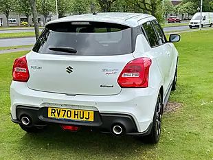Used 2020 Suzuki Swift Sport White - Interior and Exterior details 6