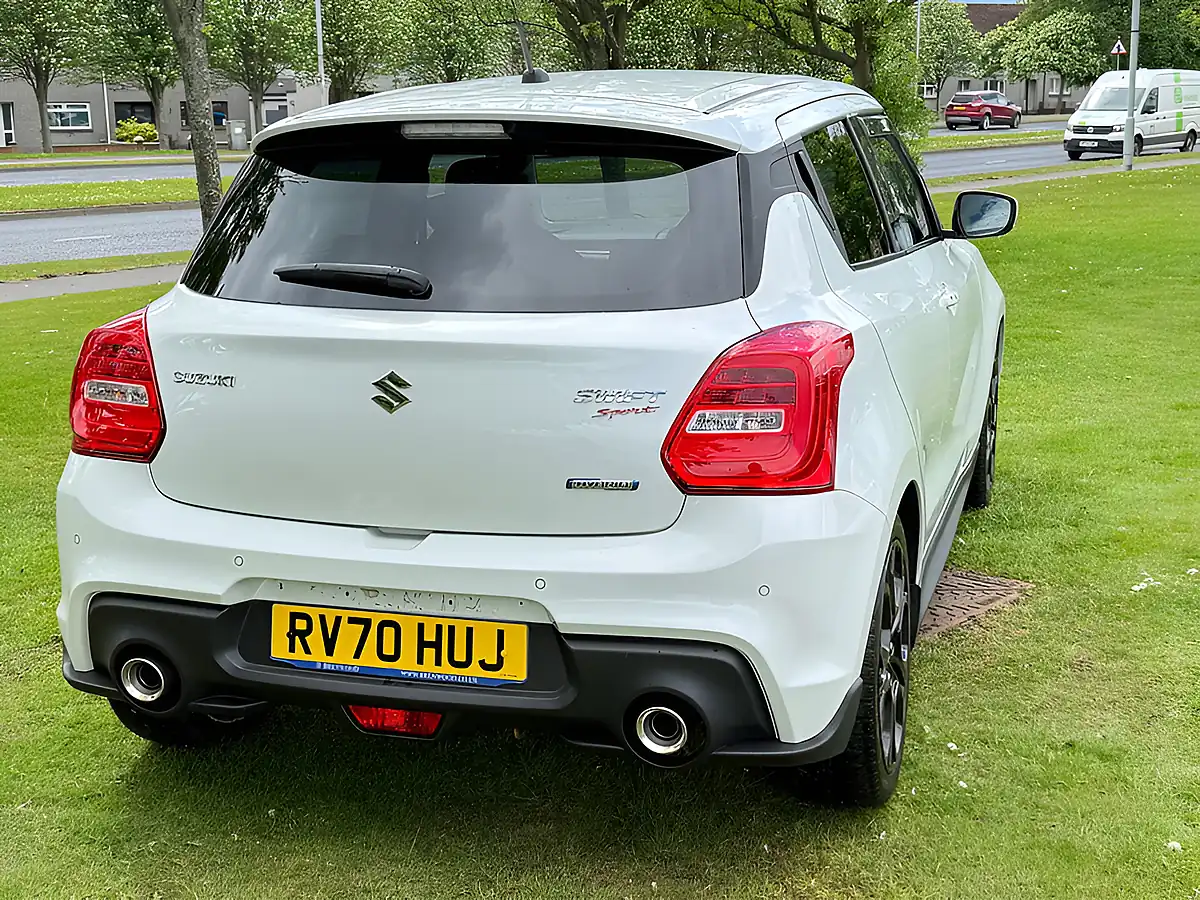 Used 2020 Suzuki Swift Sport White - Interior and Exterior details 6