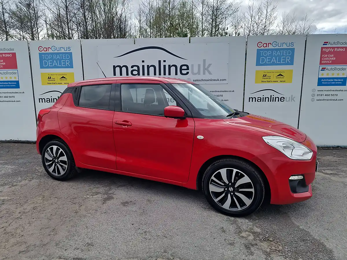 Used 2020 Suzuki Swift Sz-T Red - Front View