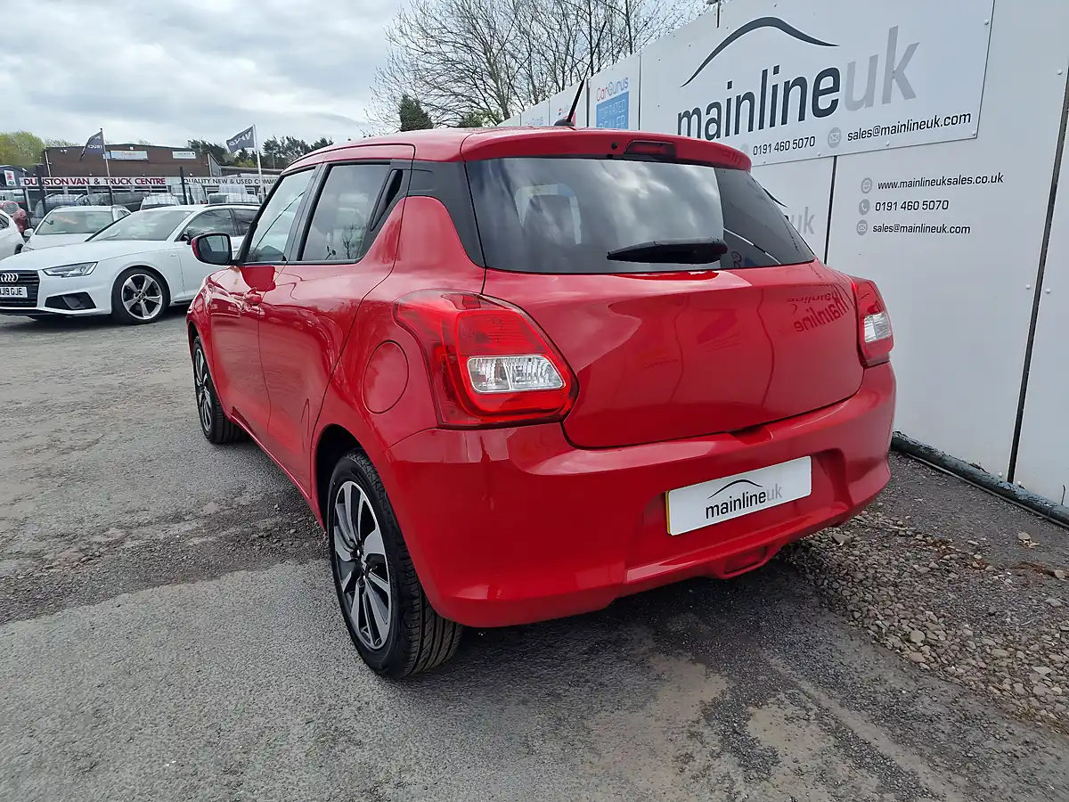 Used 2020 Suzuki Swift Sz-T Red - Interior and Exterior details 4