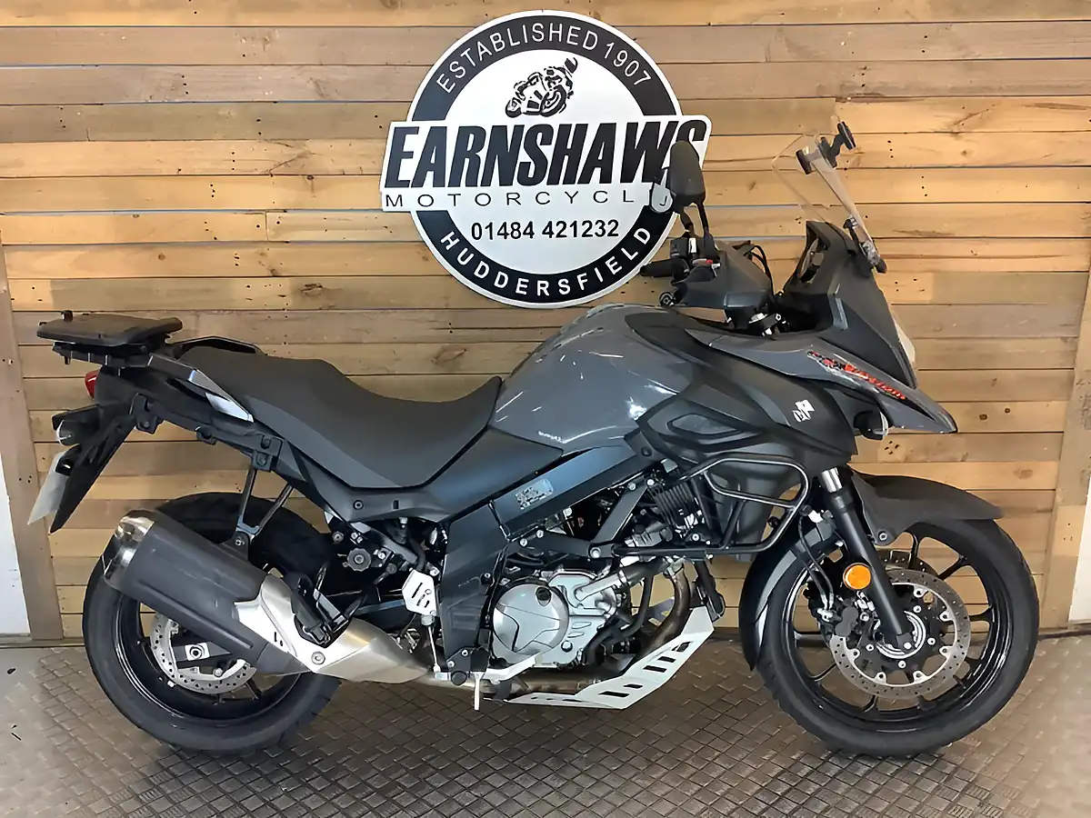 Used 2020 Suzuki V-Strom 650 Grey - Front View