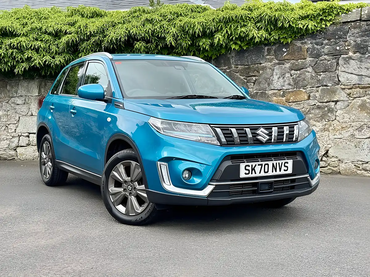Used 2020 Suzuki Vitara Sz-T Atlantis Turquoise Pearl - Front View