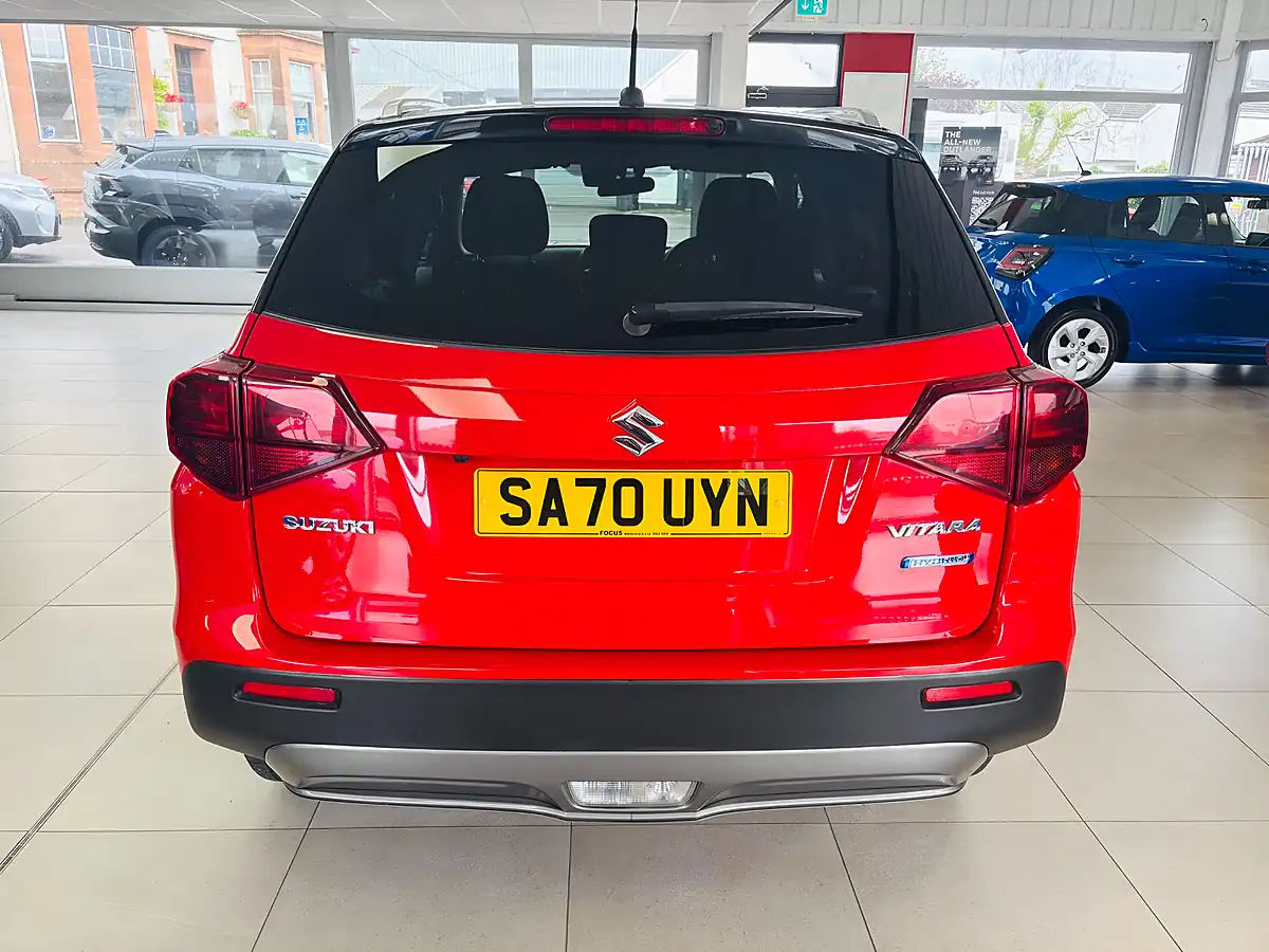 Used 2020 Suzuki Vitara Sz-T Red - Interior and Exterior details 5