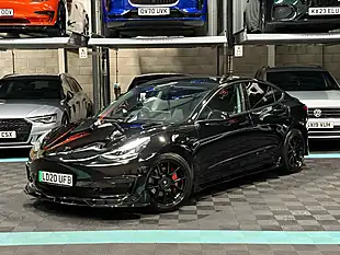 Used 2020 Tesla Model 3 Long Range Black - Interior and Exterior details 5