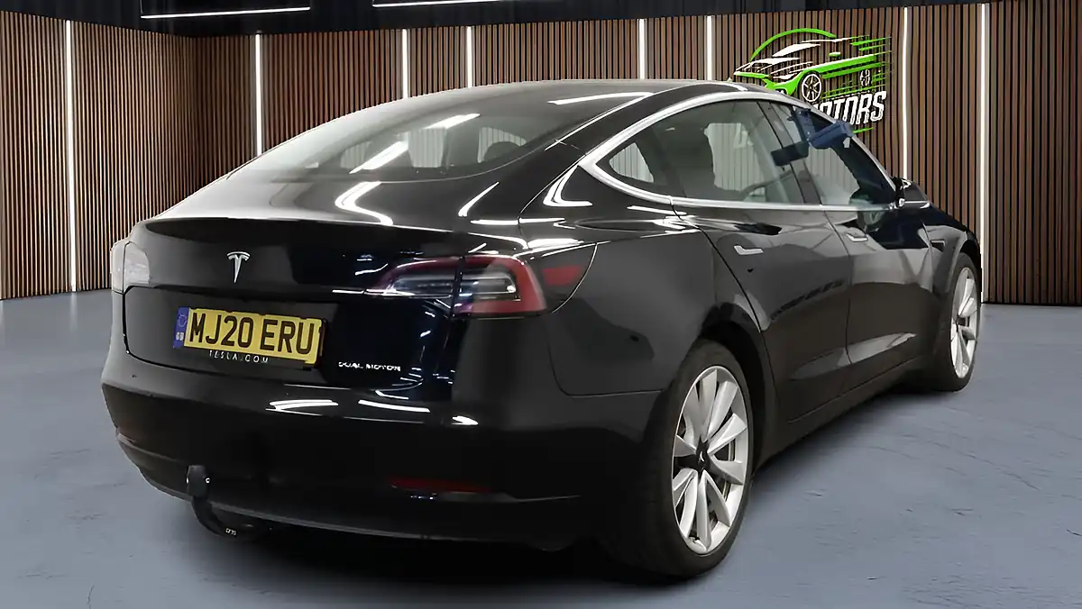 Used 2020 Tesla Model 3 Long Range Black - Interior and Exterior details 9