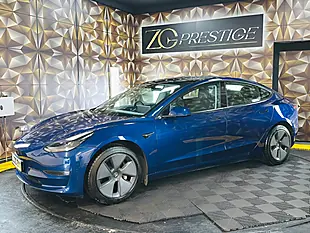 Used 2020 Tesla Model 3 Long Range Blue - Interior and Exterior details 10