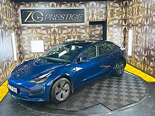 Used 2020 Tesla Model 3 Long Range Blue - Interior and Exterior details 14