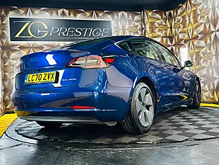 Used 2020 Tesla Model 3 Long Range Blue - Interior and Exterior details 17