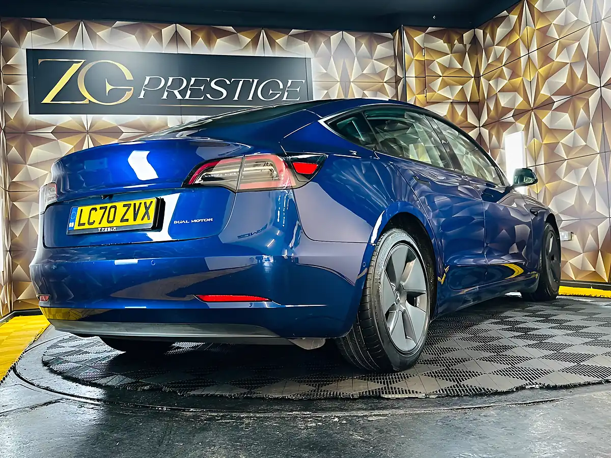 Used 2020 Tesla Model 3 Long Range Blue - Interior and Exterior details 17