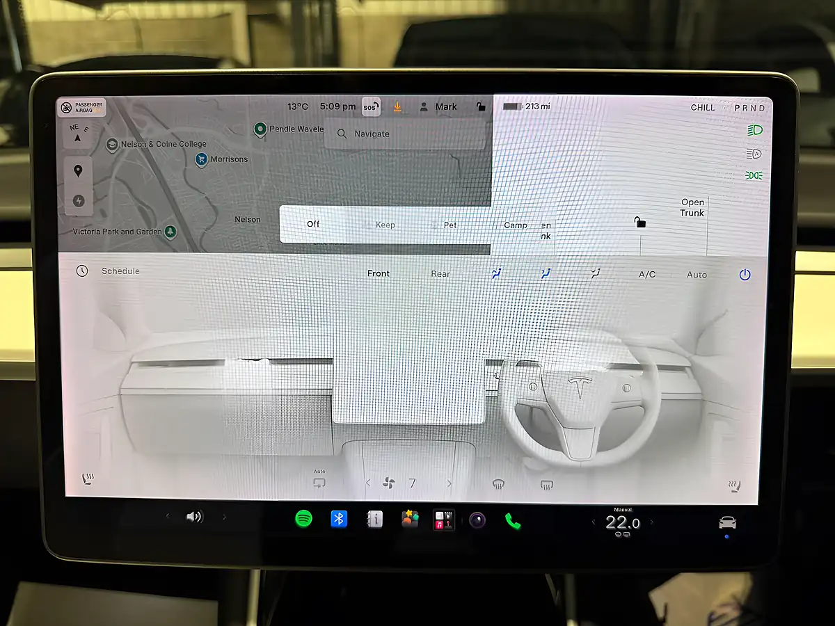 Used 2020 Tesla Model 3 Long Range Blue - Interior and Exterior details 19